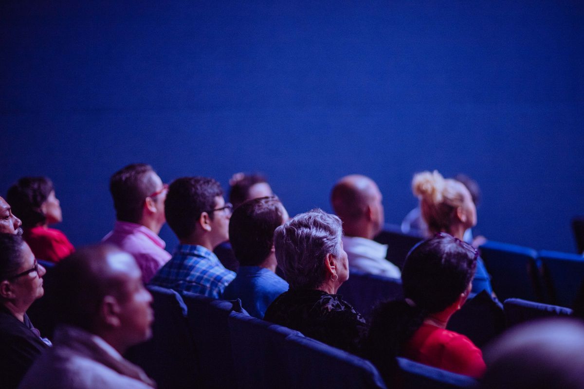 Audience in the hall